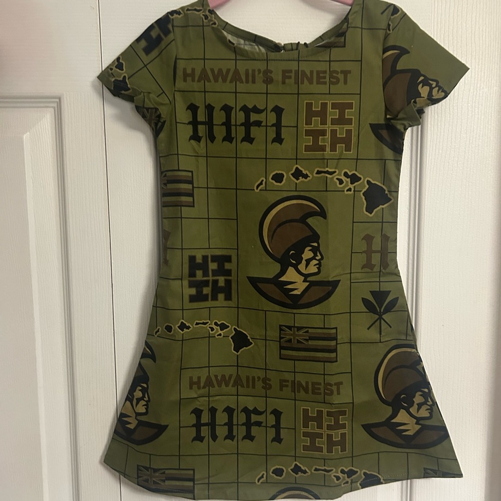 Hawaii's Finest Olive Kids Dress